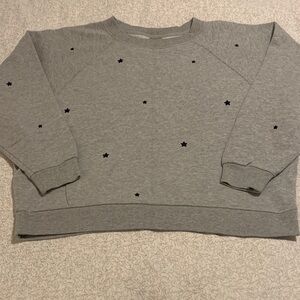 GAP Raglan Sweatshirt with Embroidered Stars, Like New!